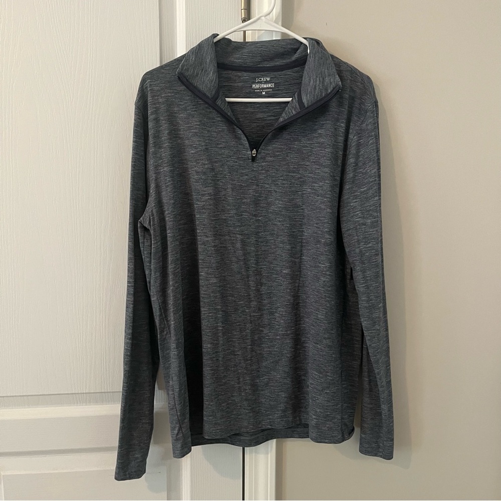 J. Crew Performance Heathered Pullover